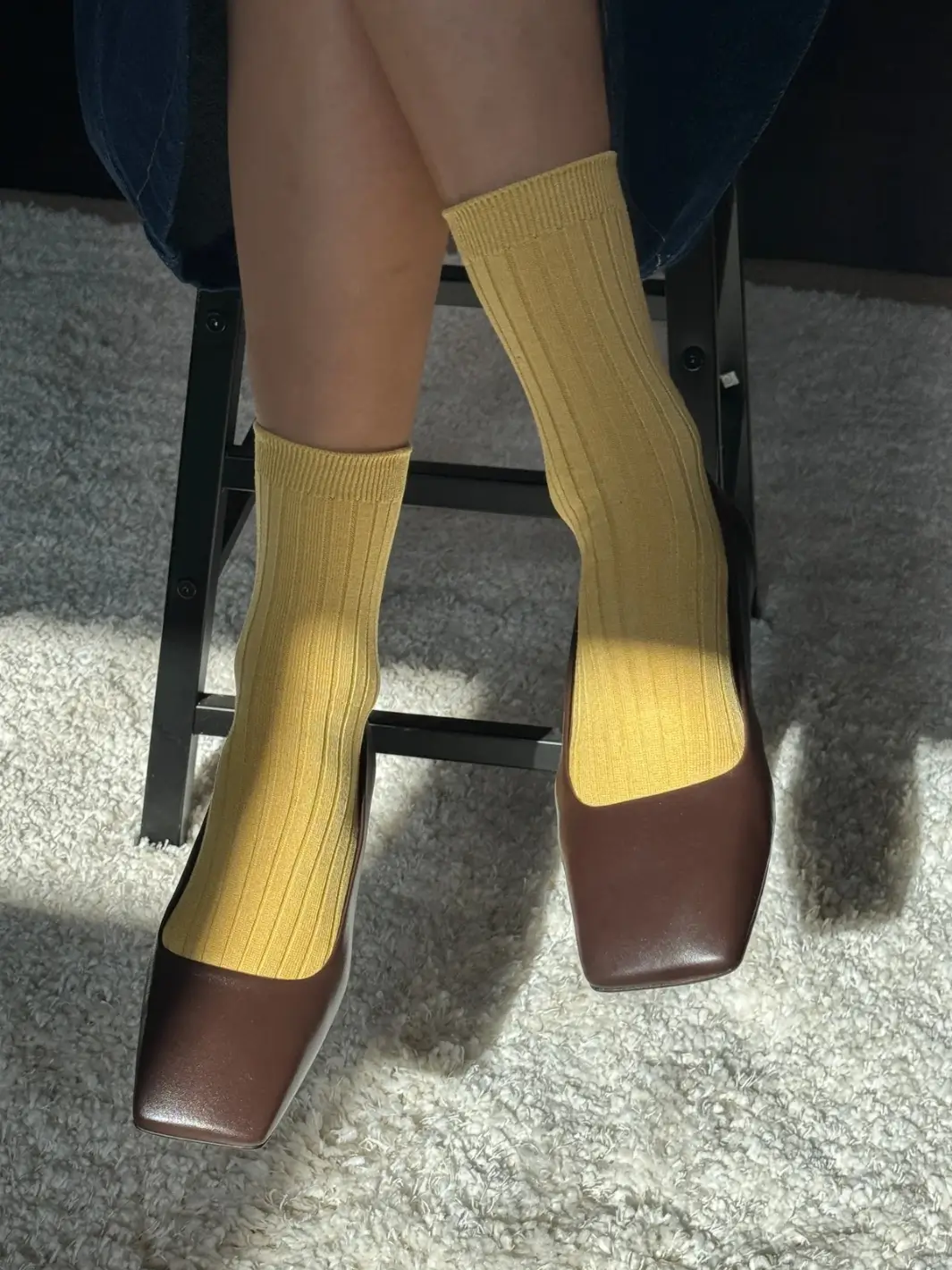 Her Socks (MC Cotton) - Buttercup - Image 2