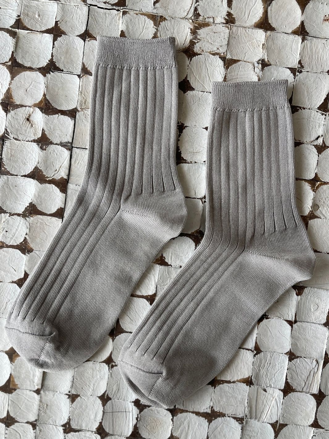 Her Socks (MC Cotton) - Stone - Image 5