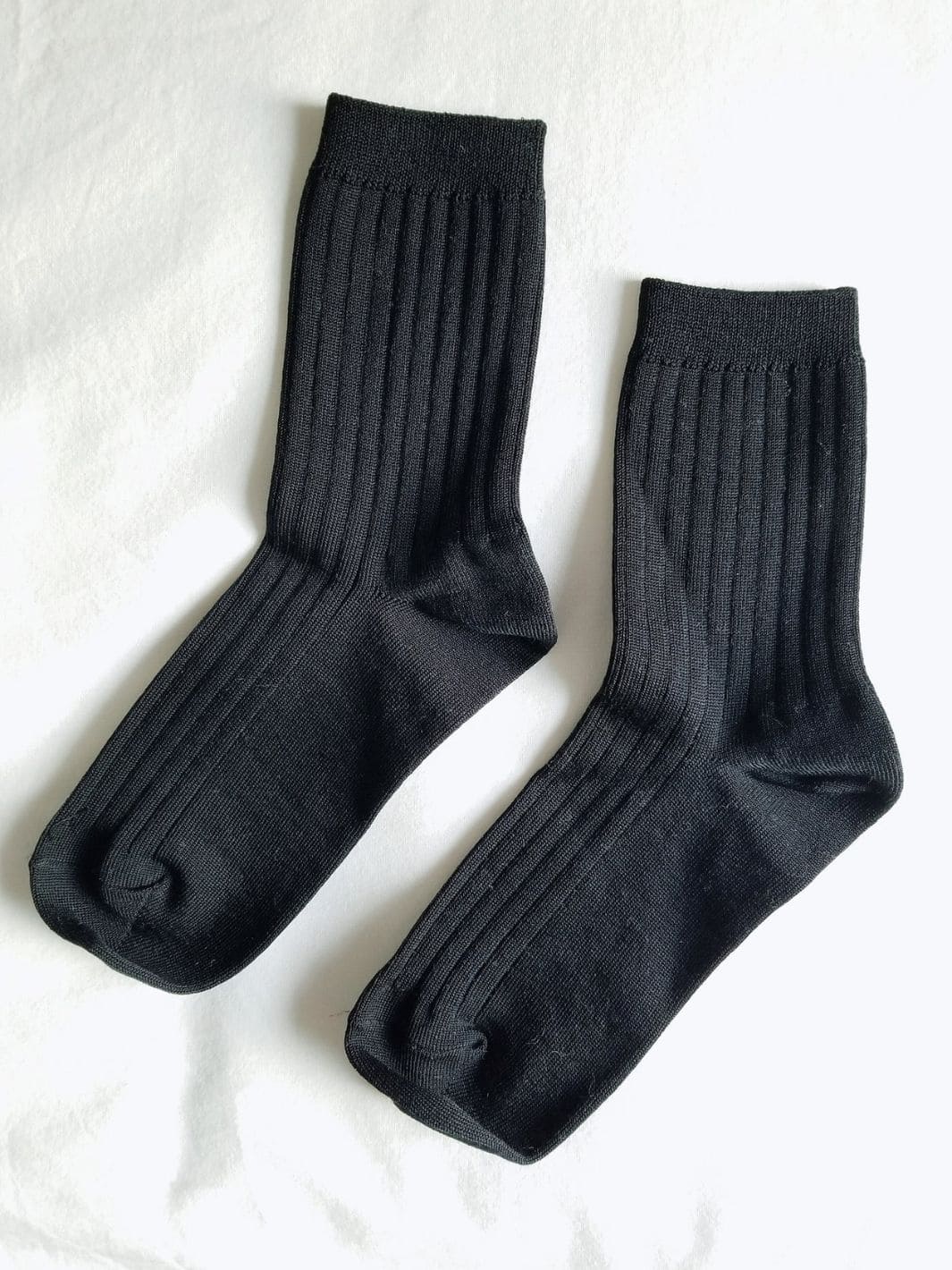 Her Socks (MC Cotton) - True Black - Image 2