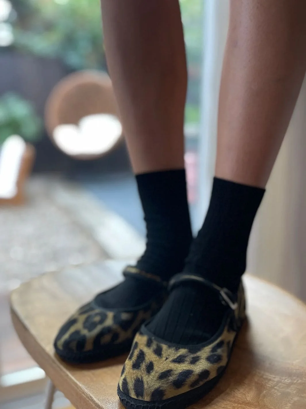 Her Socks (MC Cotton) - True Black - Image 3