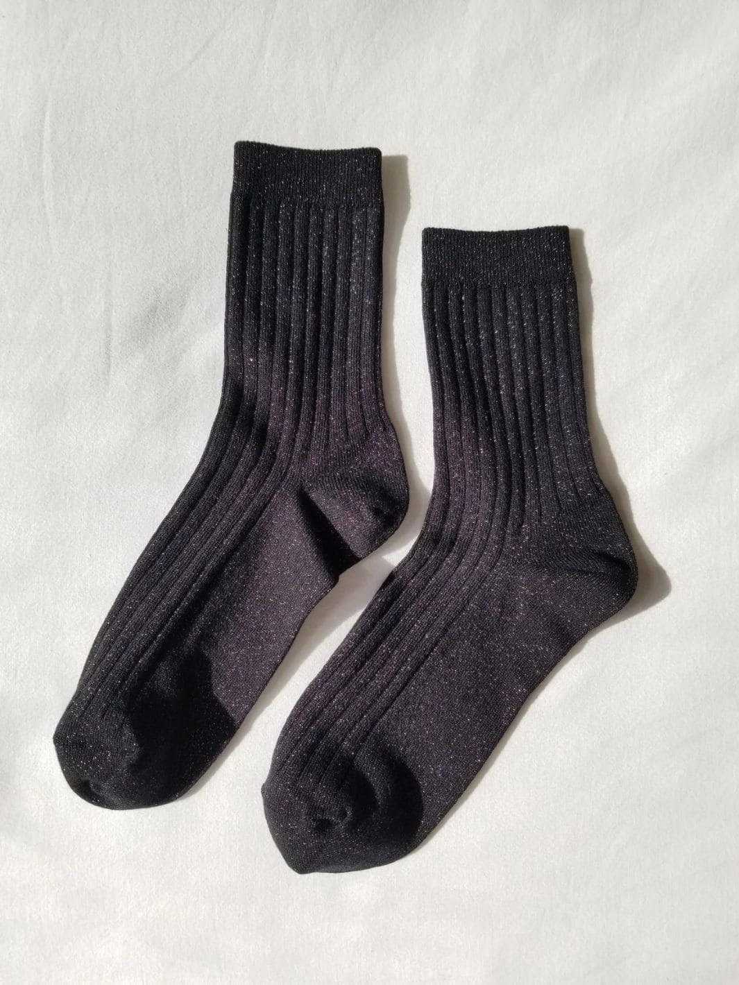 Her Socks (MODAL Lurex) - Copper Black - Image 4