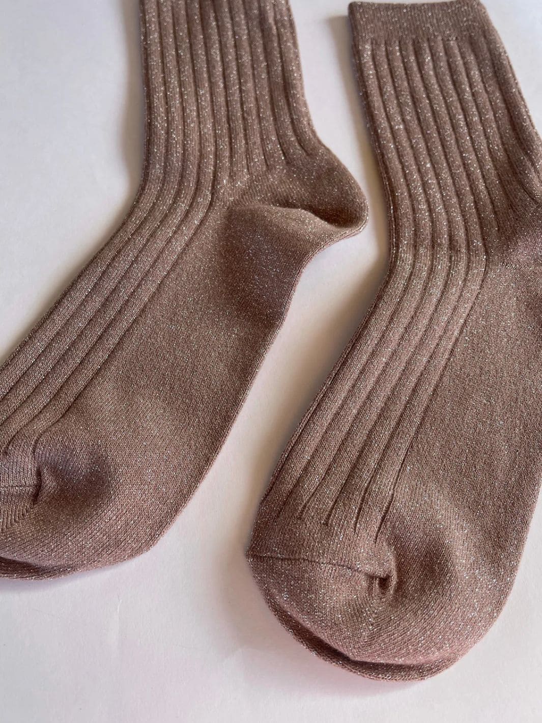 Her Socks (MODAL Lurex) - Jute Glitter - Image 5