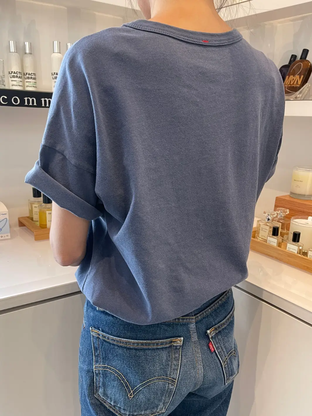 Her Tee - Vintage Navy - Image 3