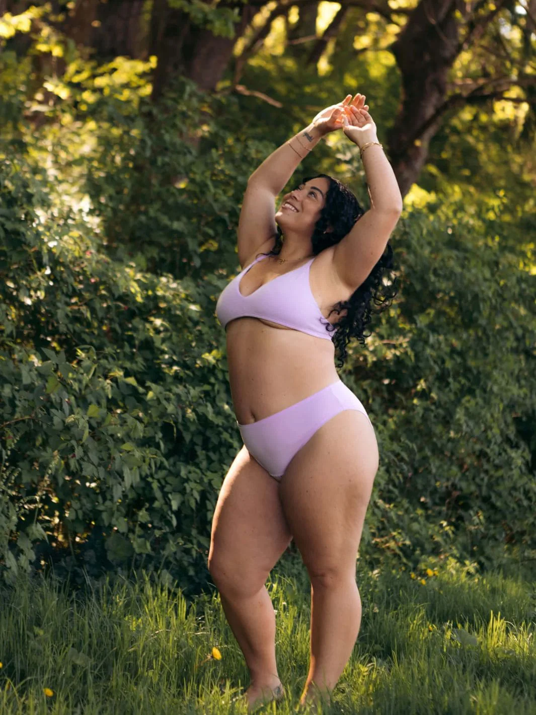 High Rise Bikini - Lilac - Image 7
