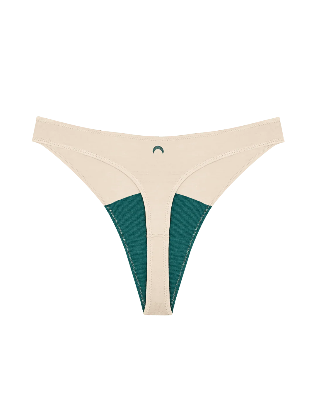 High Rise Thong - Beige - Image 6