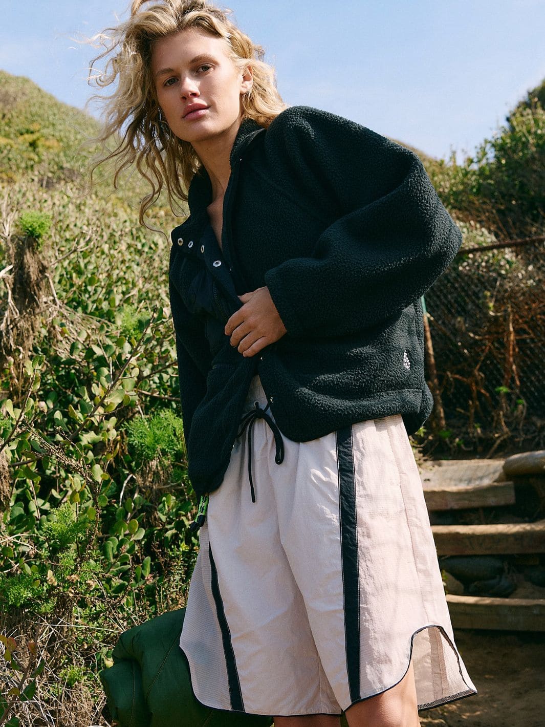 Hit The Slopes Fleece Jacket - Black - Image 6
