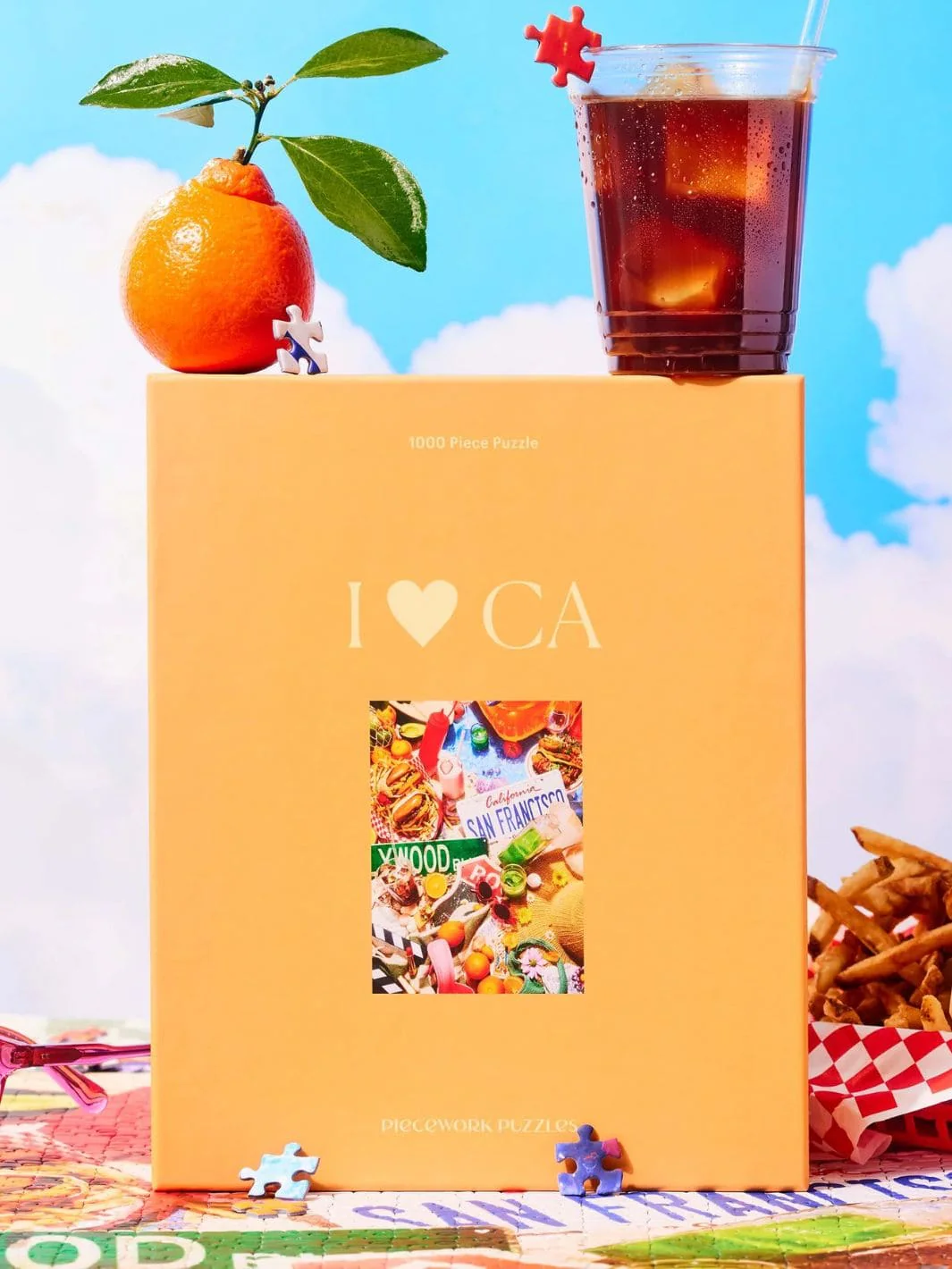 I <3 CA 1000 Piece Puzzle - Image 5