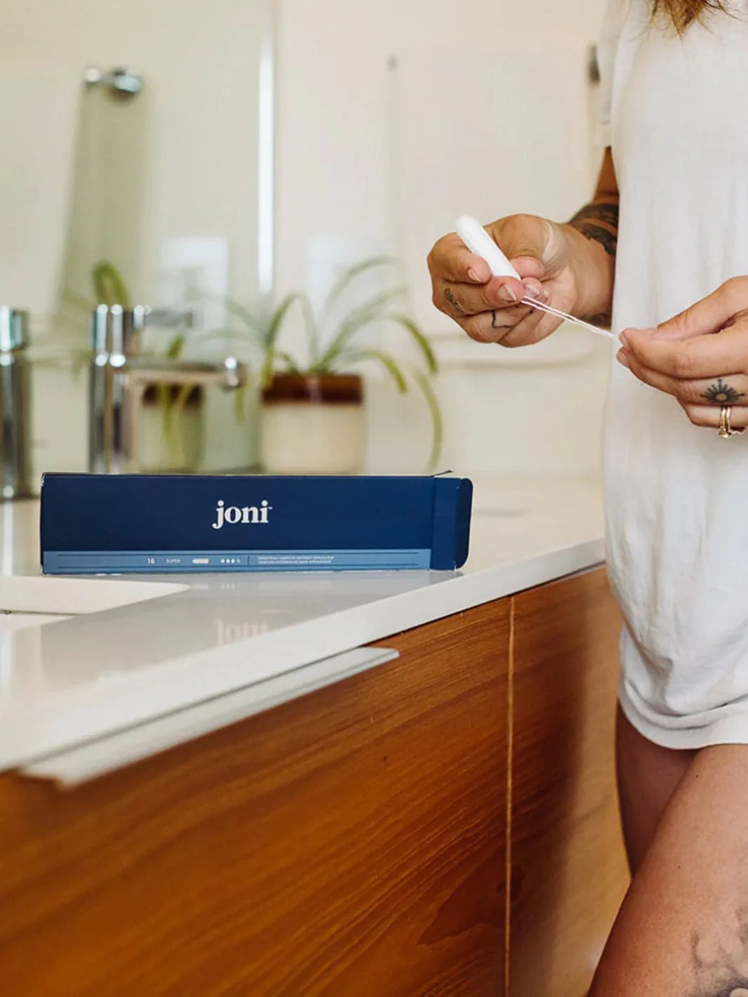 Joni Super Organic Cotton Non-Applicator Tampons - Image 2