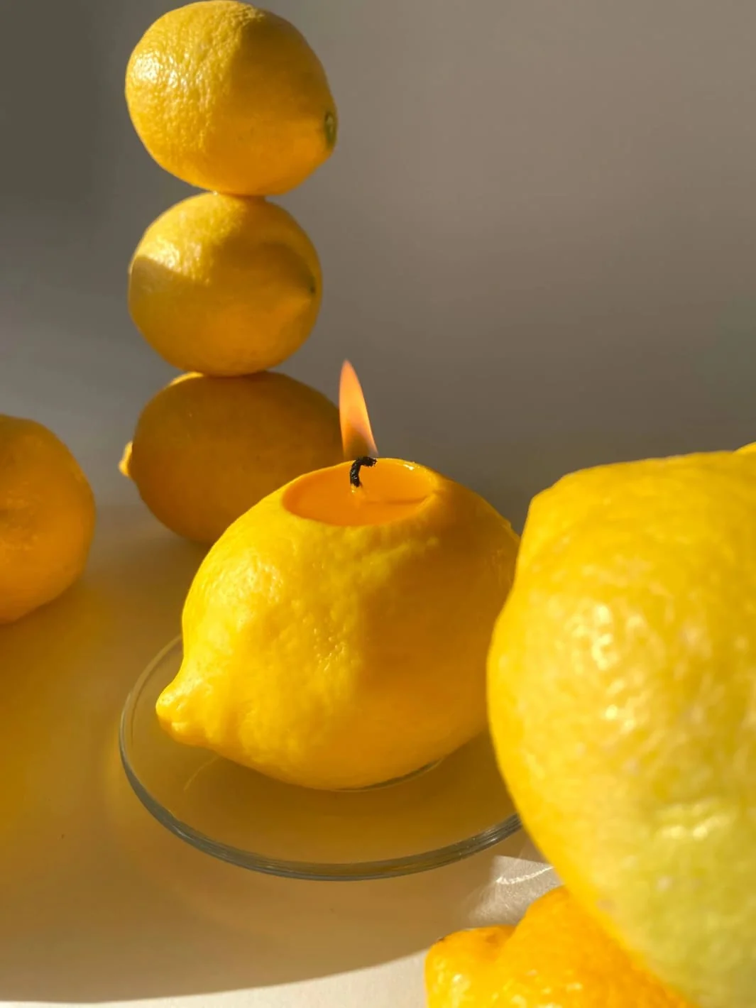 Large Lemon Candle - Image 7