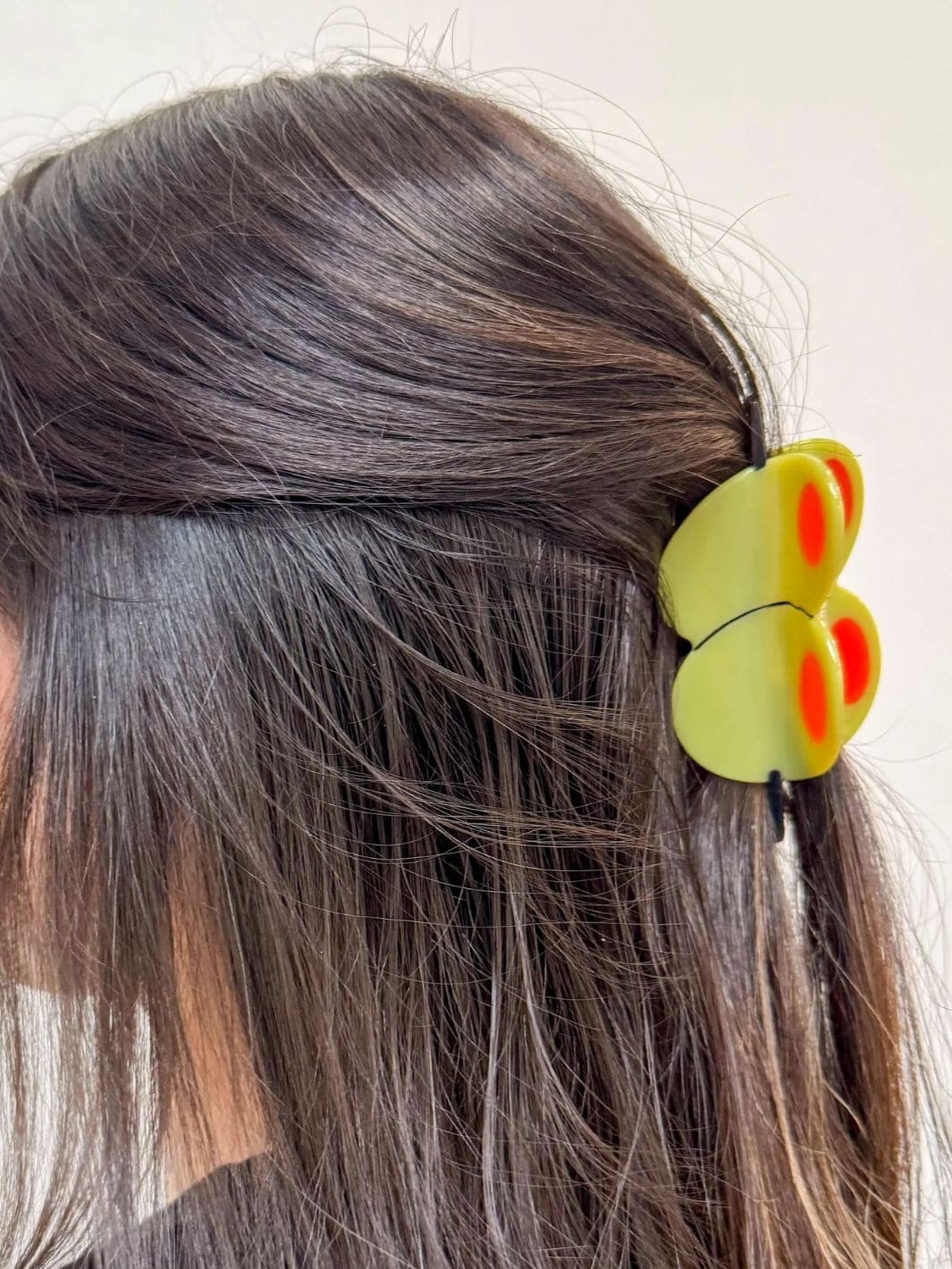 Large Olive Hair Claw Clip - Image 6