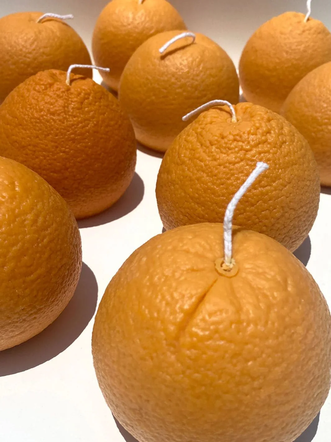 Large Orange Candle - Image 11