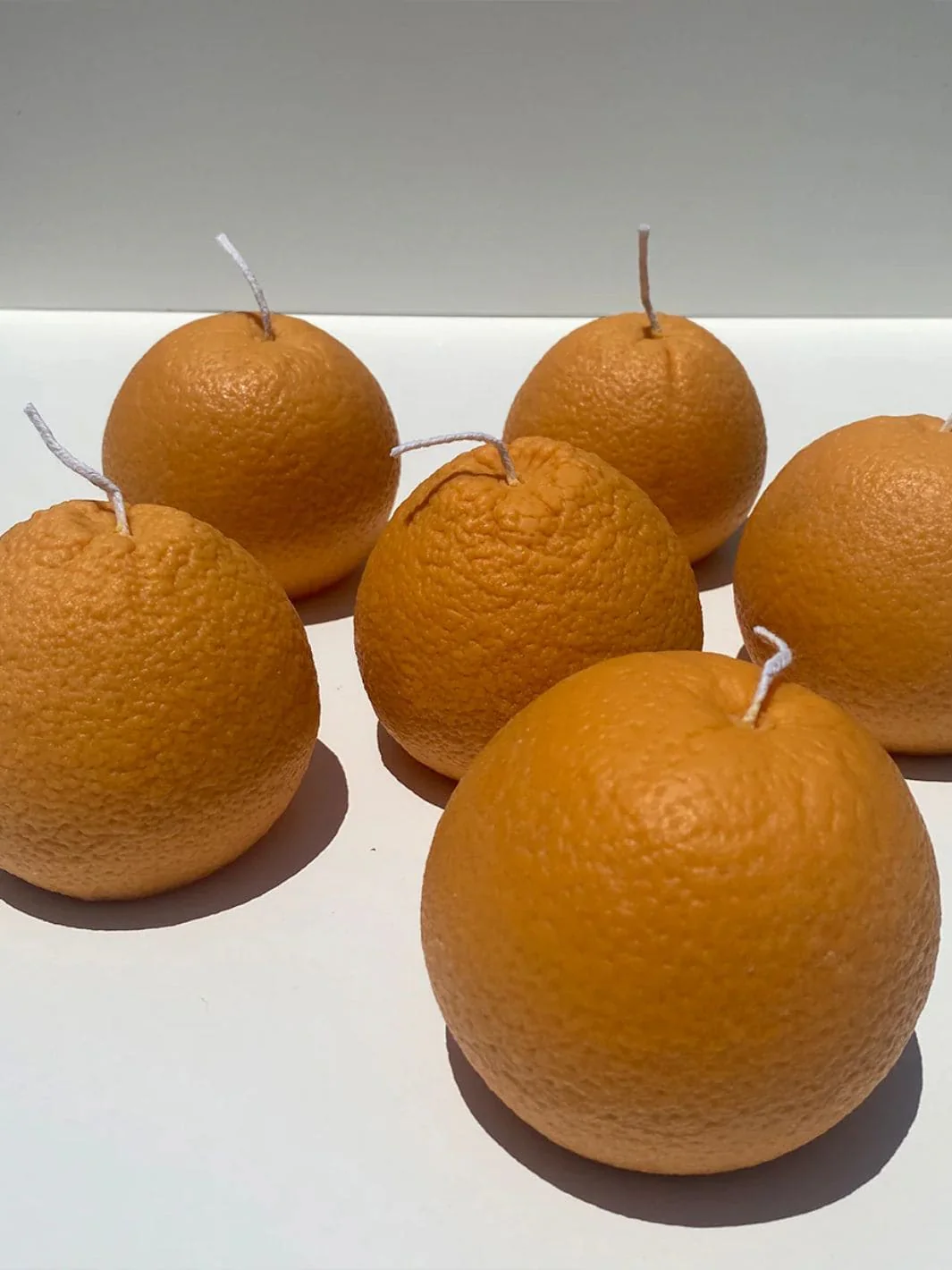 Large Orange Candle - Image 4