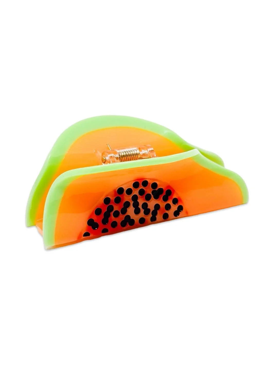 Large Papaya Hair Claw Clip - Image 5