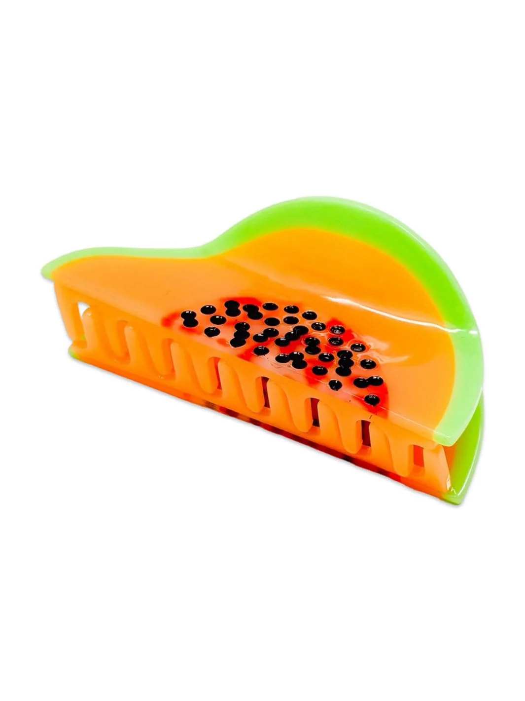 Large Papaya Hair Claw Clip - Image 8