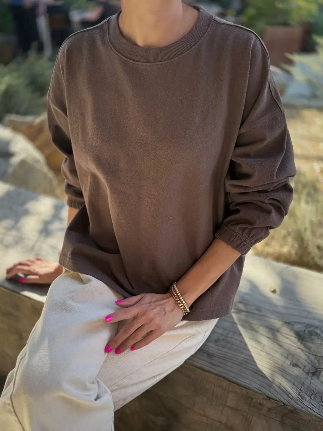 Naturelle Tee - Chocolate - Image 3