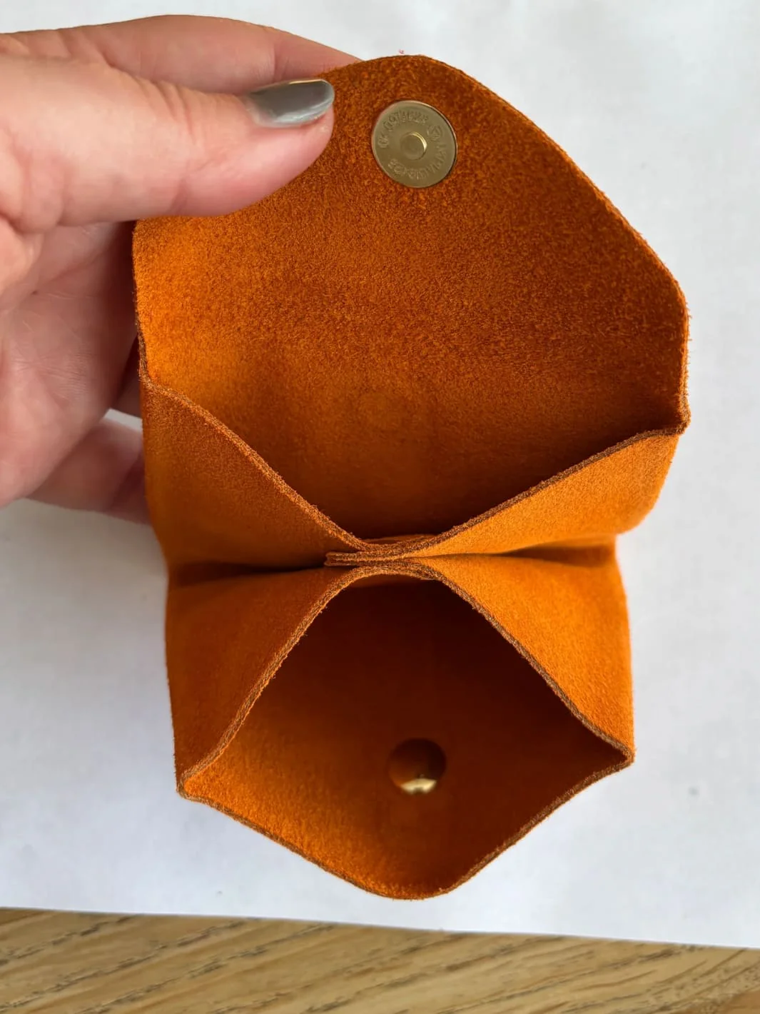 Suede Cardholder - Image 2