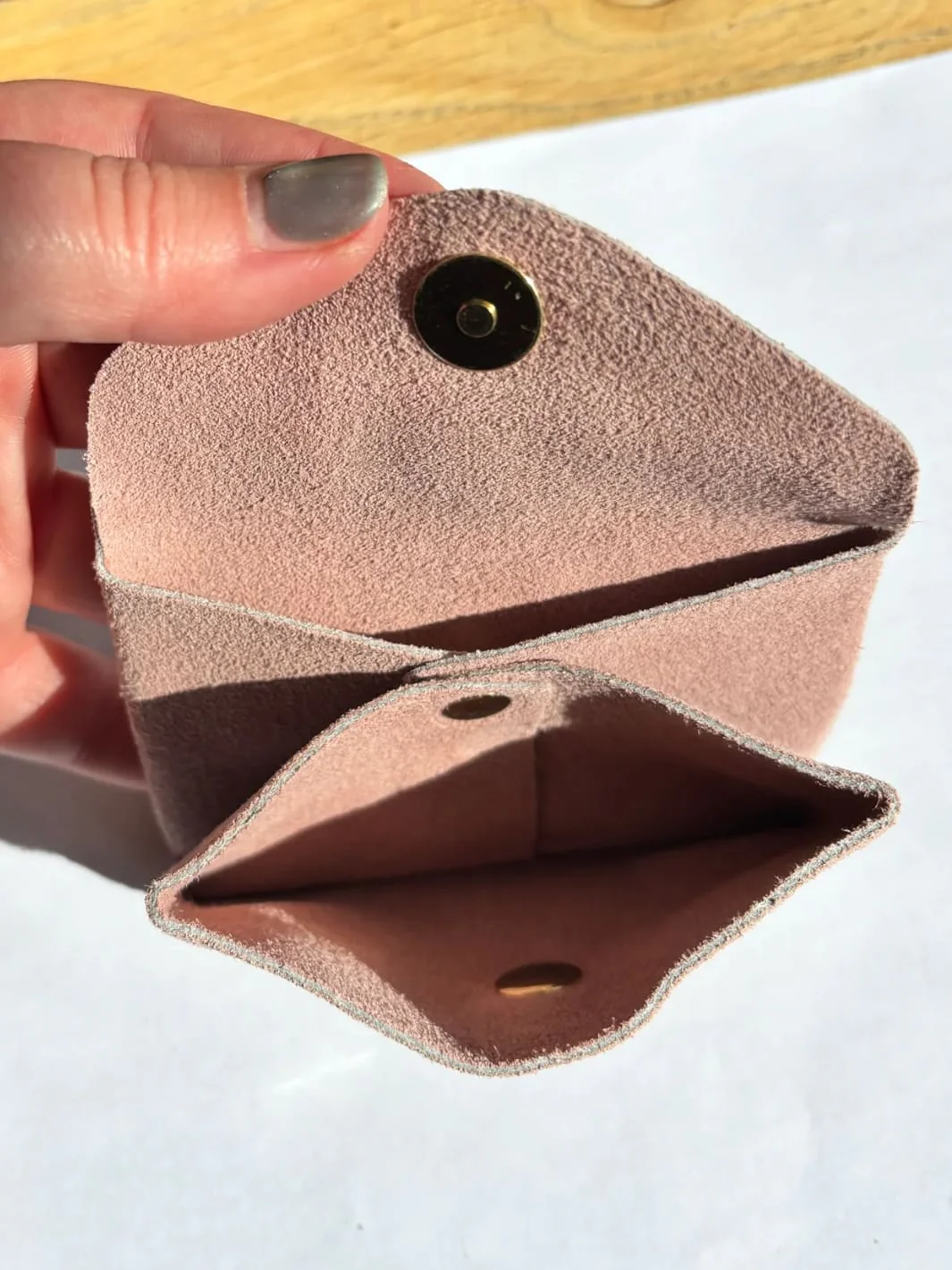 Suede Cardholder - Image 5