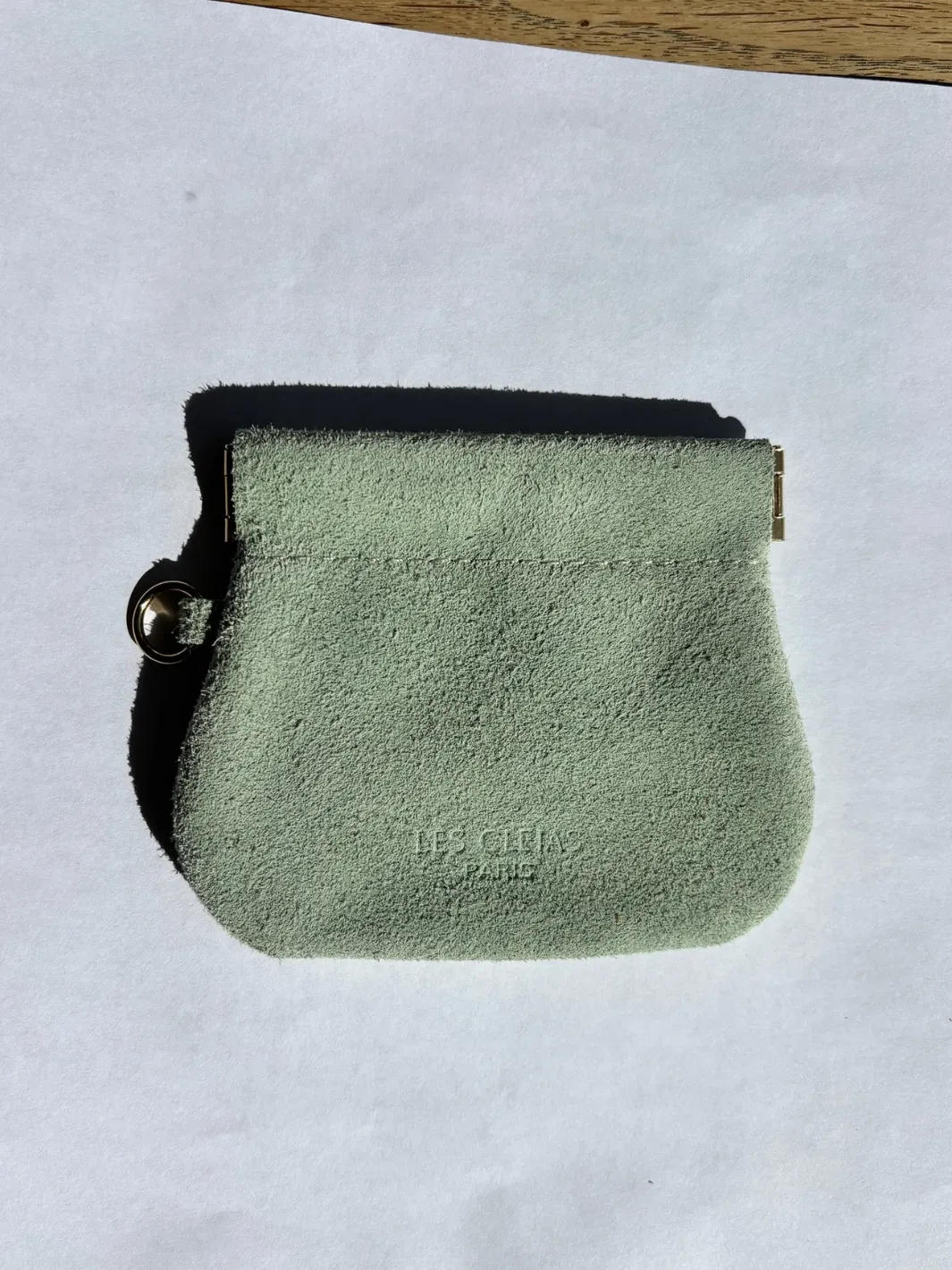 Suede Coin Purse - Image 2