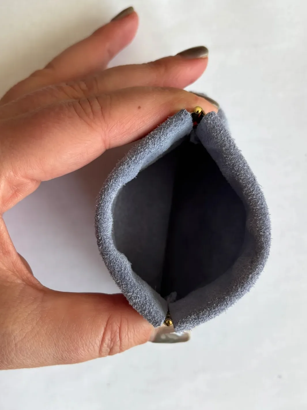 Suede Coin Purse - Image 8