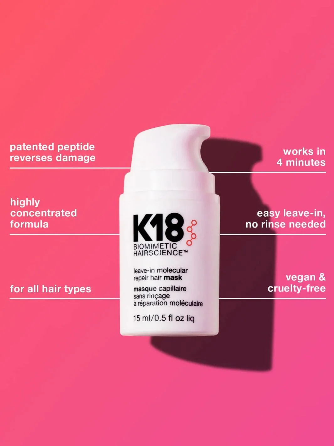Leave-In Molecular Repair Hair Mask - Image 3