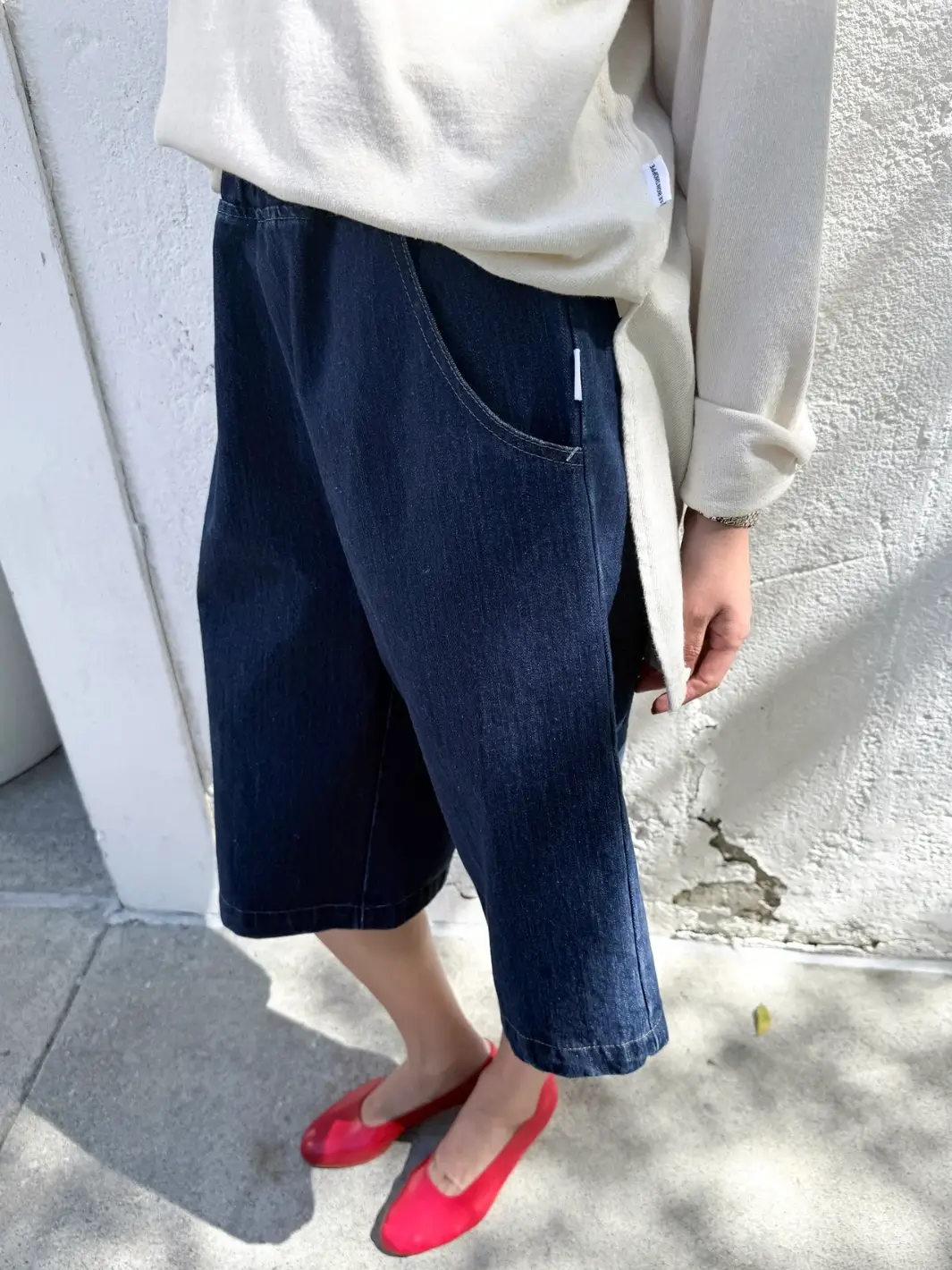 Liam Bermuda Shorts - Raw Denim - Image 3