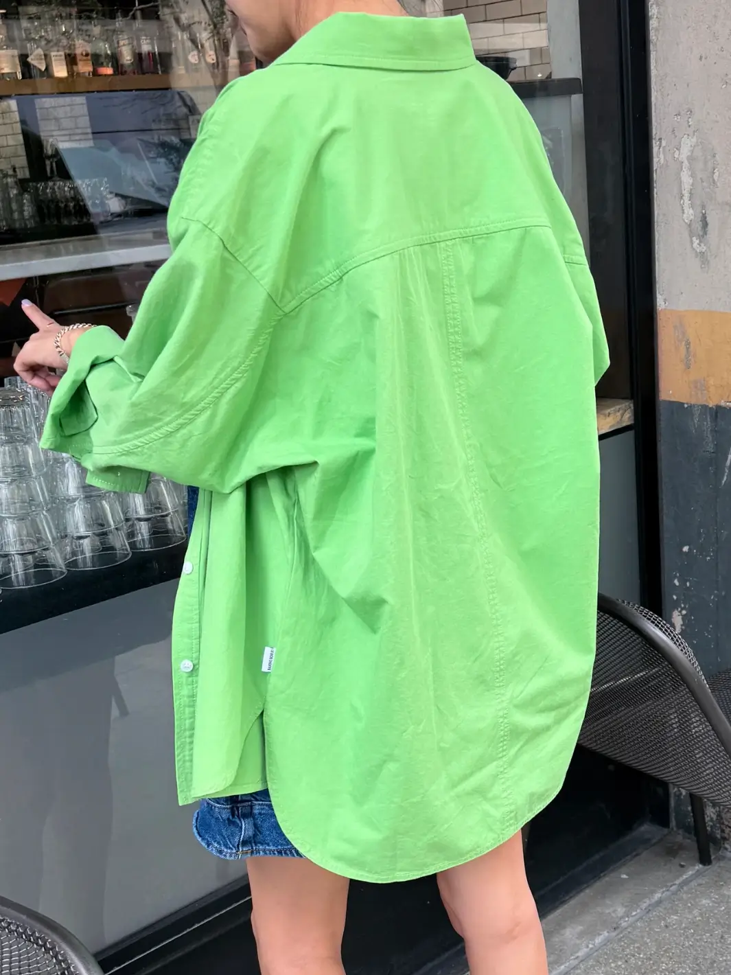 Light Weight Owen Shirt - Green Bud - Image 4
