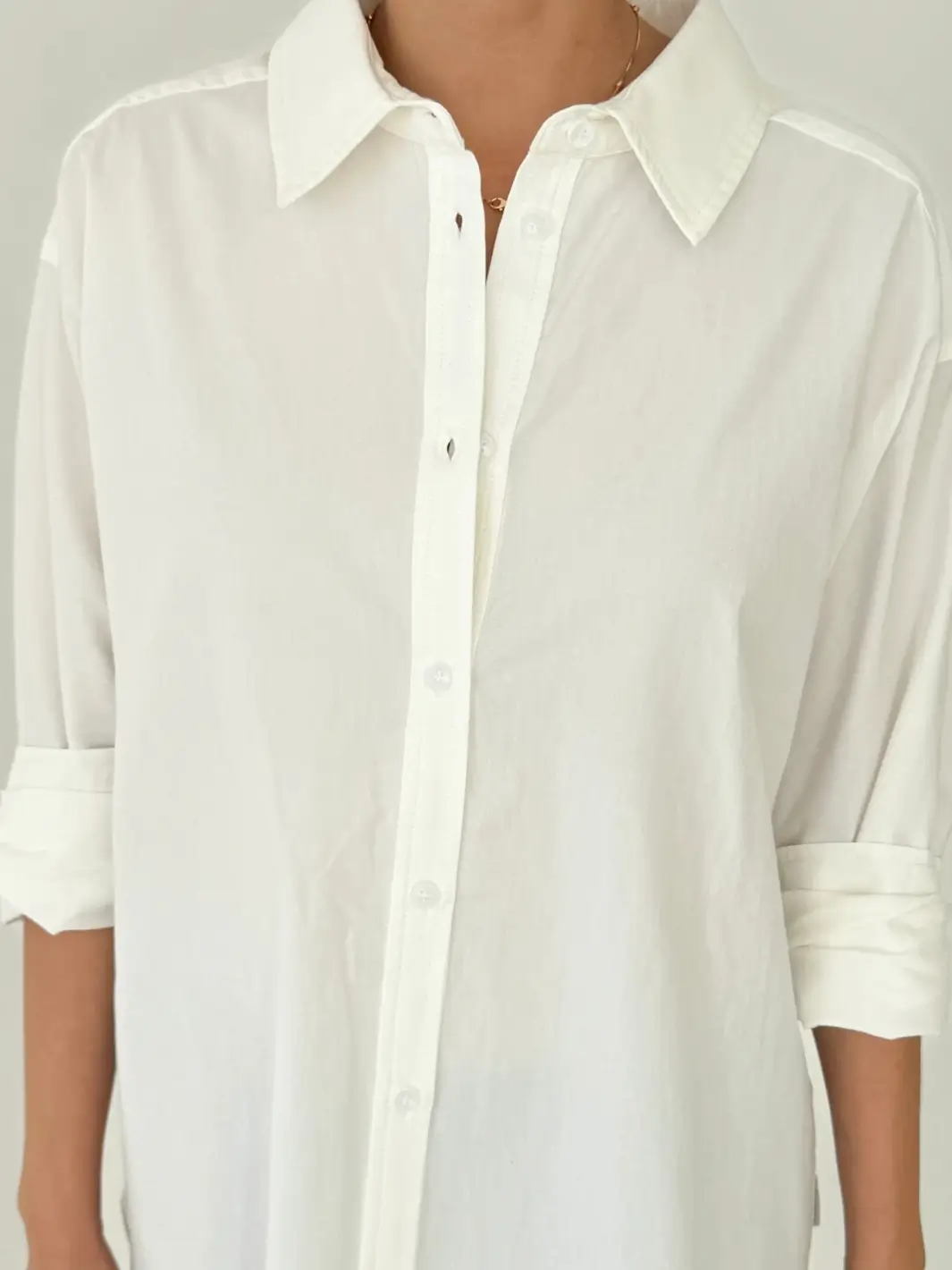 Light Weight Owen Shirt - White - Image 5