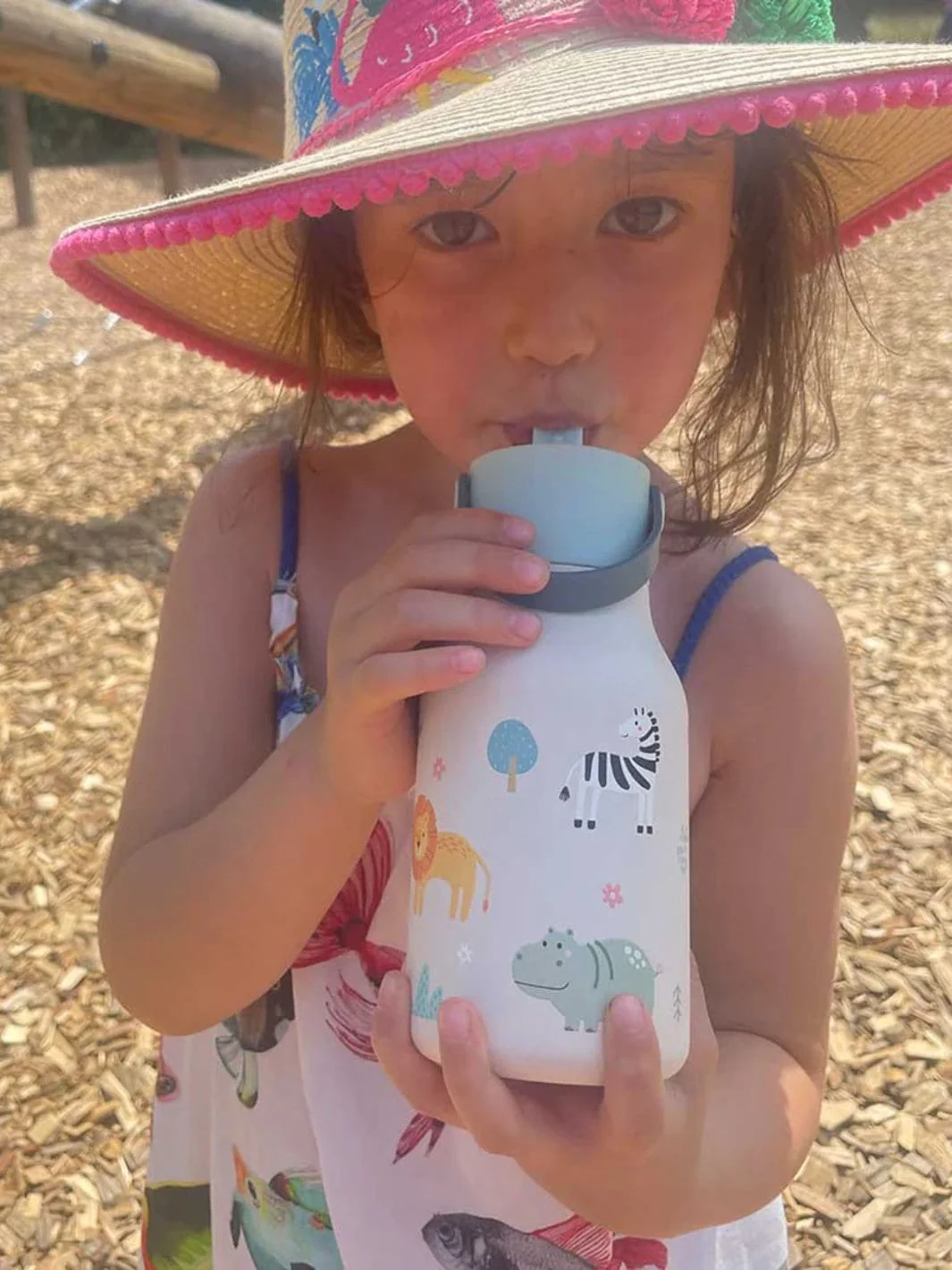 Little Lund Water Bottle - Safari - Image 3