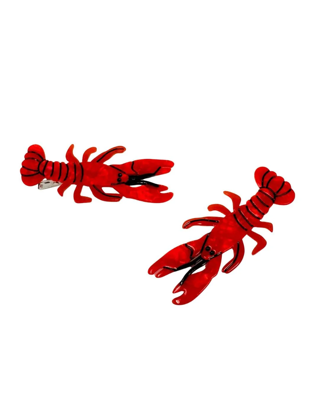 Lobster Alligator Hair Clip Set - Image 2