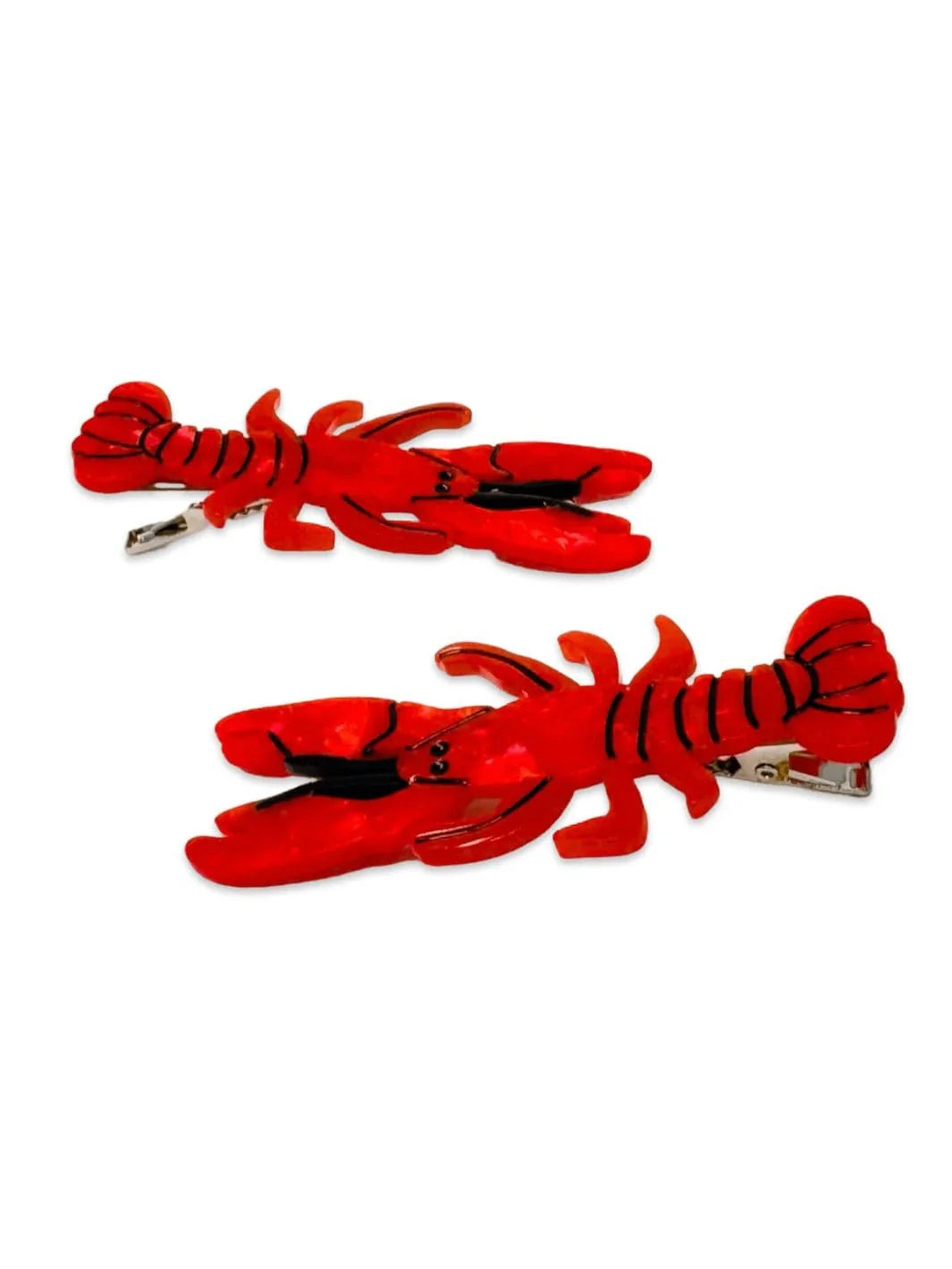 Lobster Alligator Hair Clip Set - Image 3
