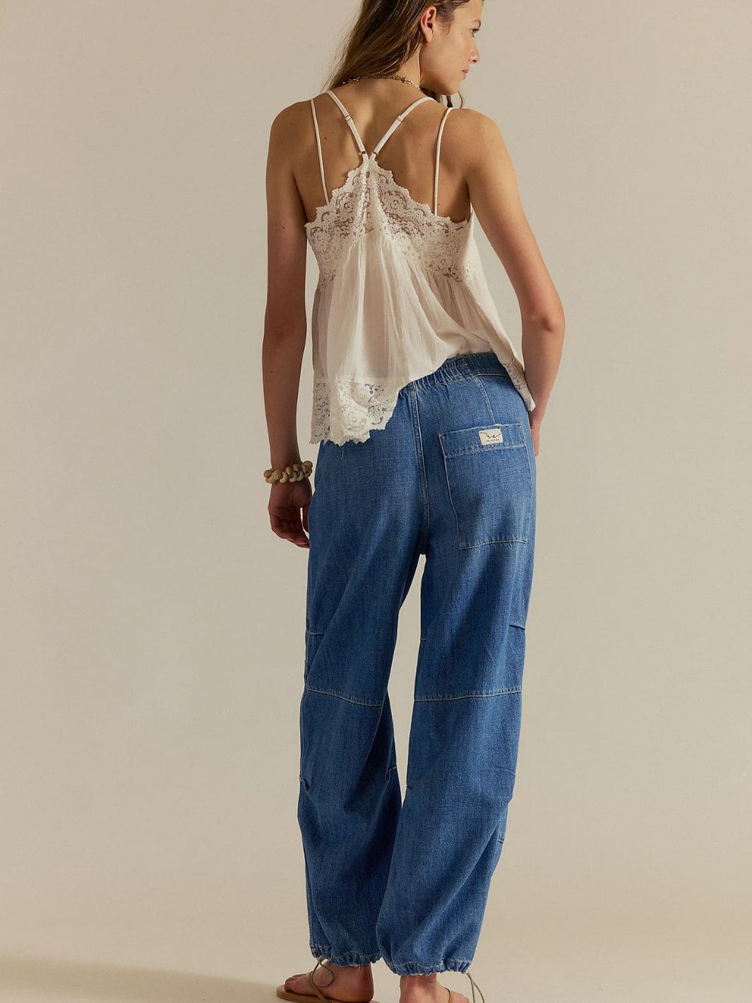 Logan Cinched Cargo Jeans - Harper - Image 2