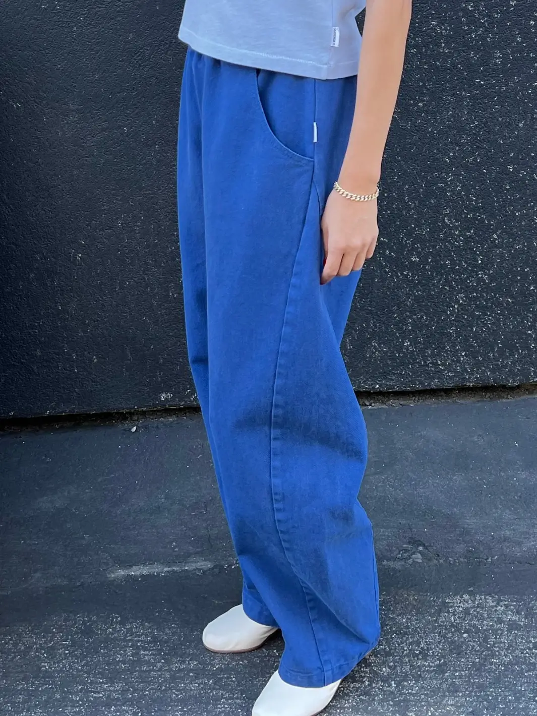 Long Arc Pants - Azure - Image 3