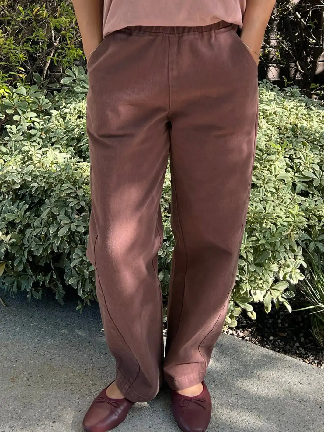 Long Arc Pants - Chocolate - Image 5