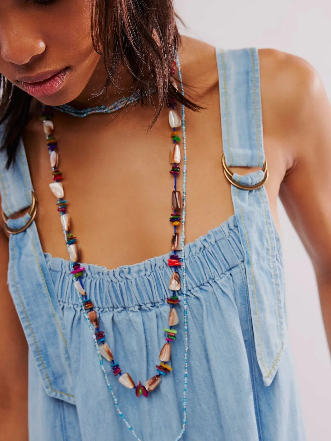 Machu Barrel Midi Dress - Frost - Image 3