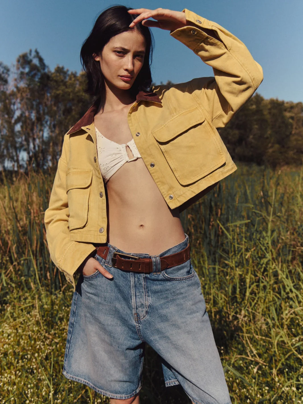 Martha Workwear Applique Jacket - Rattan - Image 5