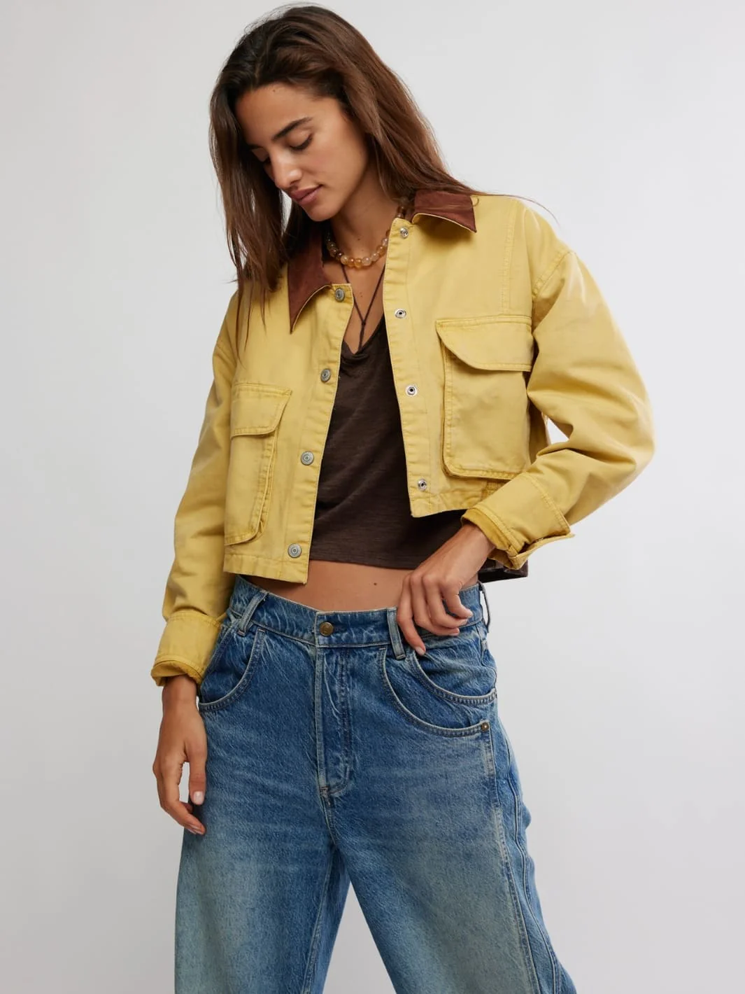 Martha Workwear Applique Jacket - Rattan - Image 6