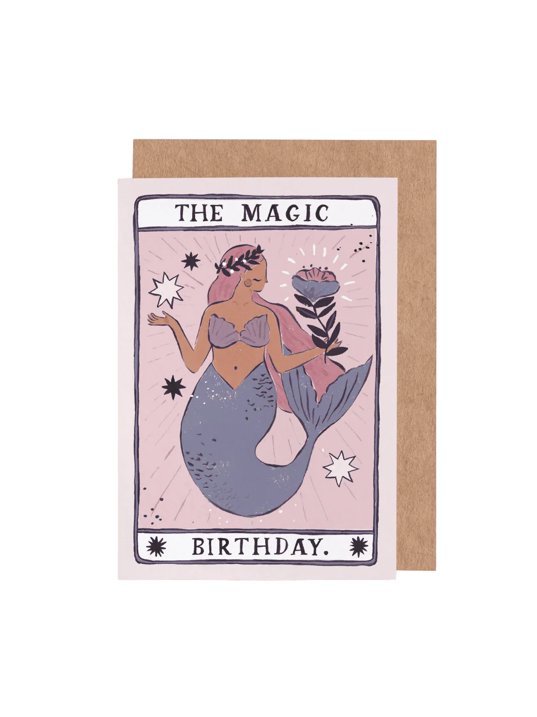 Mermaid Magic Birthday Card