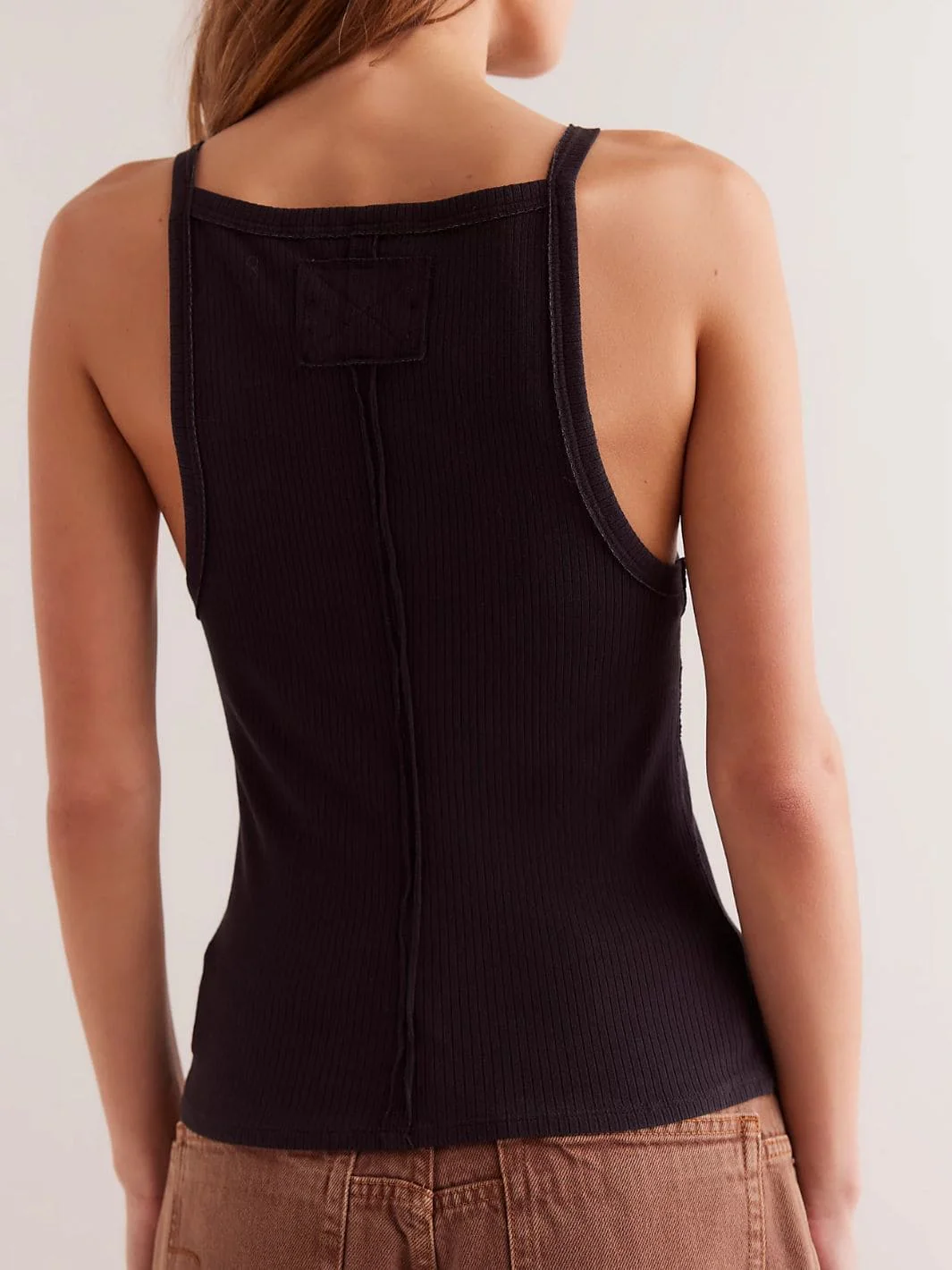 Mia Tank - Black - Image 3