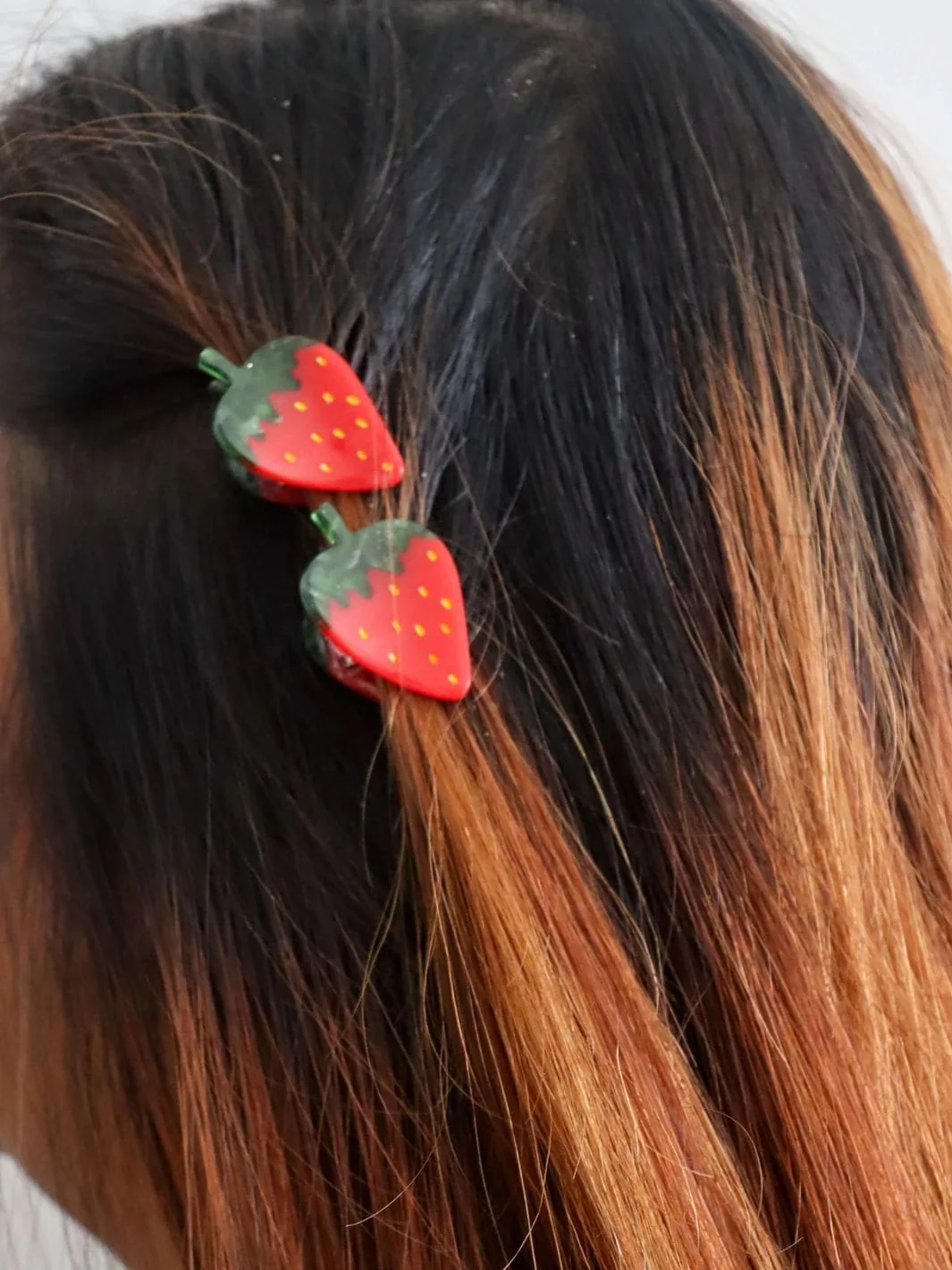 Micro Fruit and Flowers Hair Claw Clip Set - Image 5