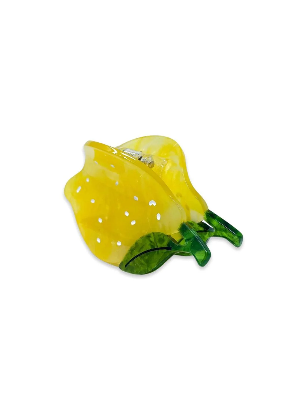 Midi Lemon Hair Claw Clip - Image 4