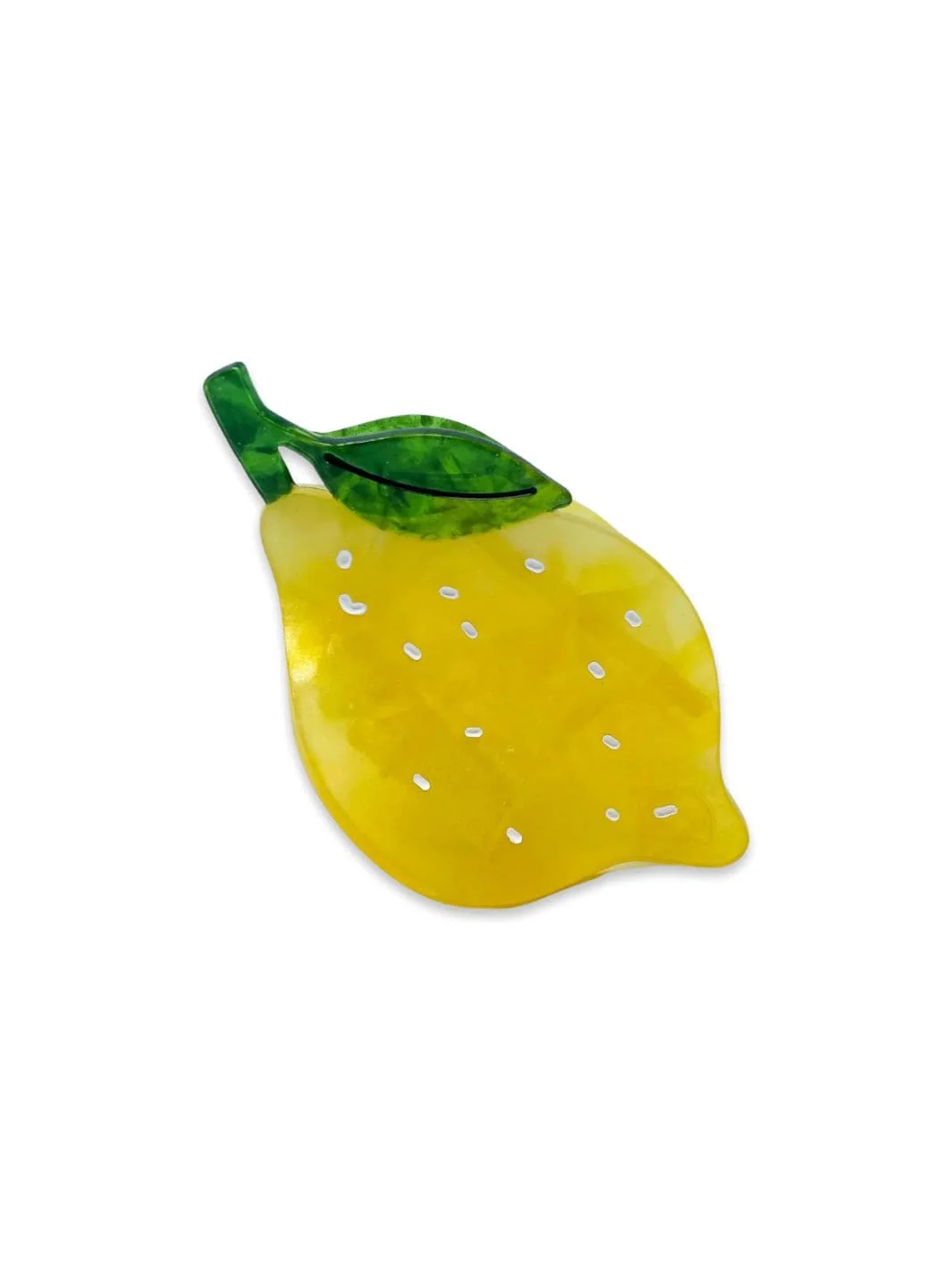 Midi Lemon Hair Claw Clip - Image 5