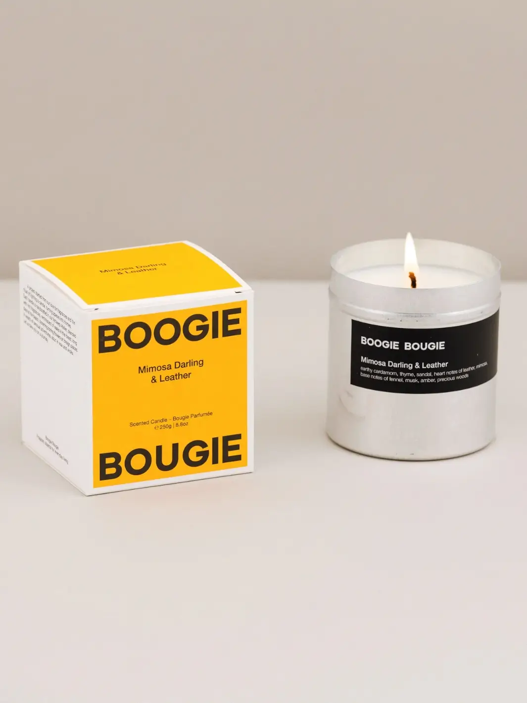 Mimosa Darling & Leather Candle - Image 3