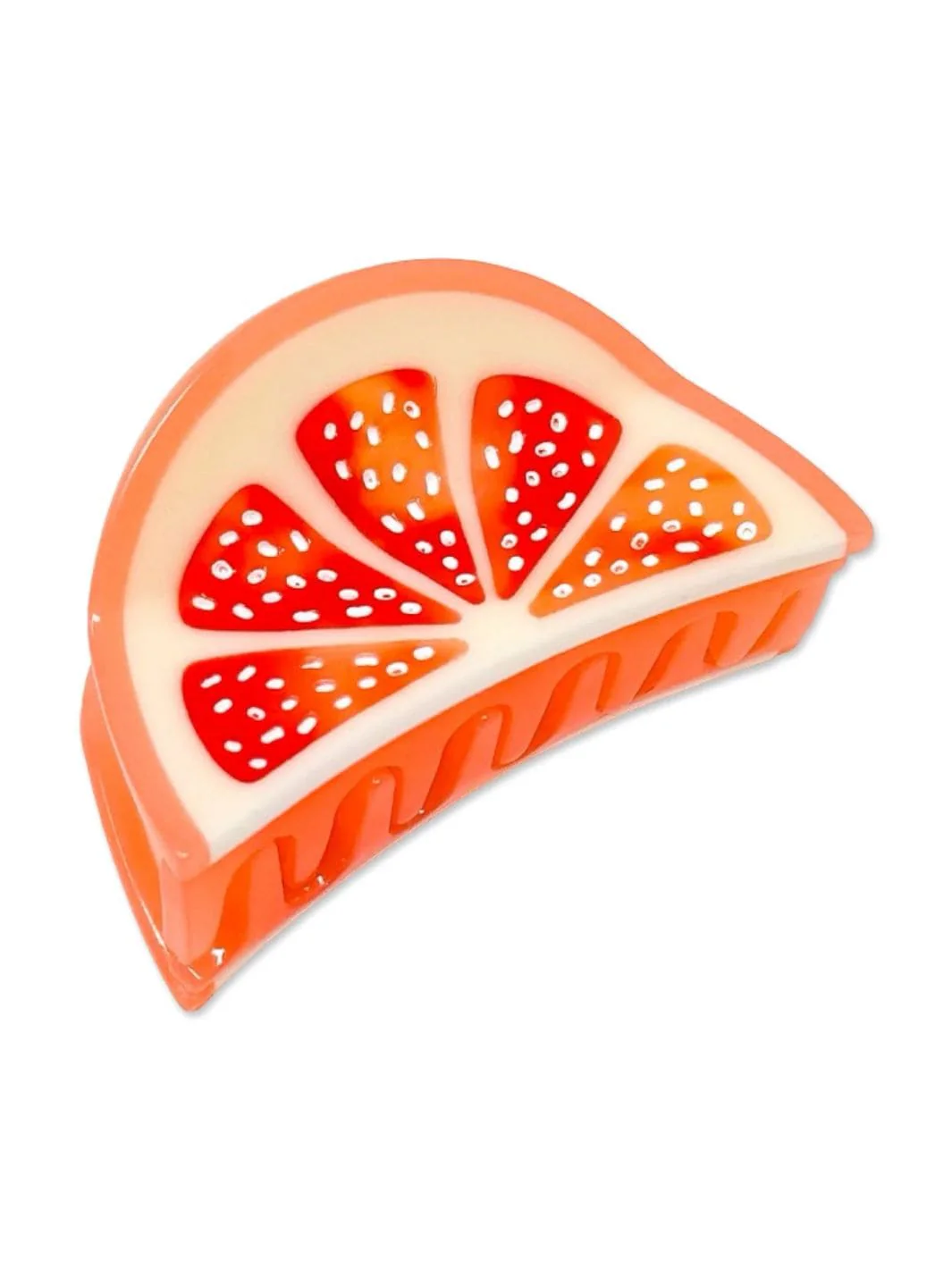 Mini Grapefruit Slice Hair Claw Clip - Image 6
