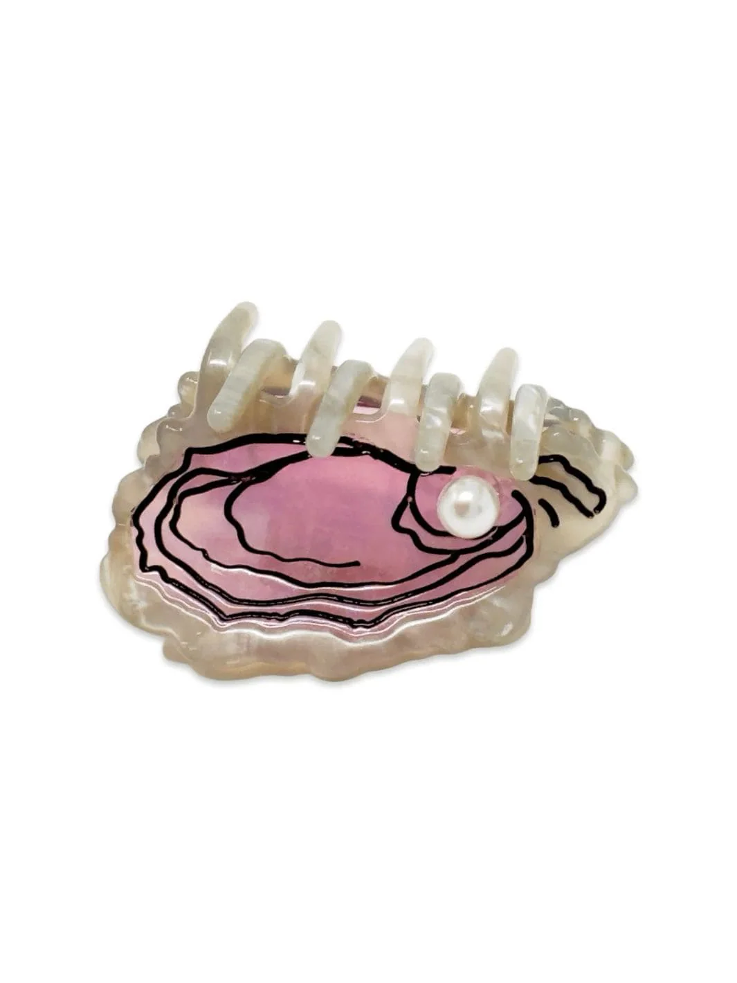 Mini Oyster Hair Claw Clip - Image 5
