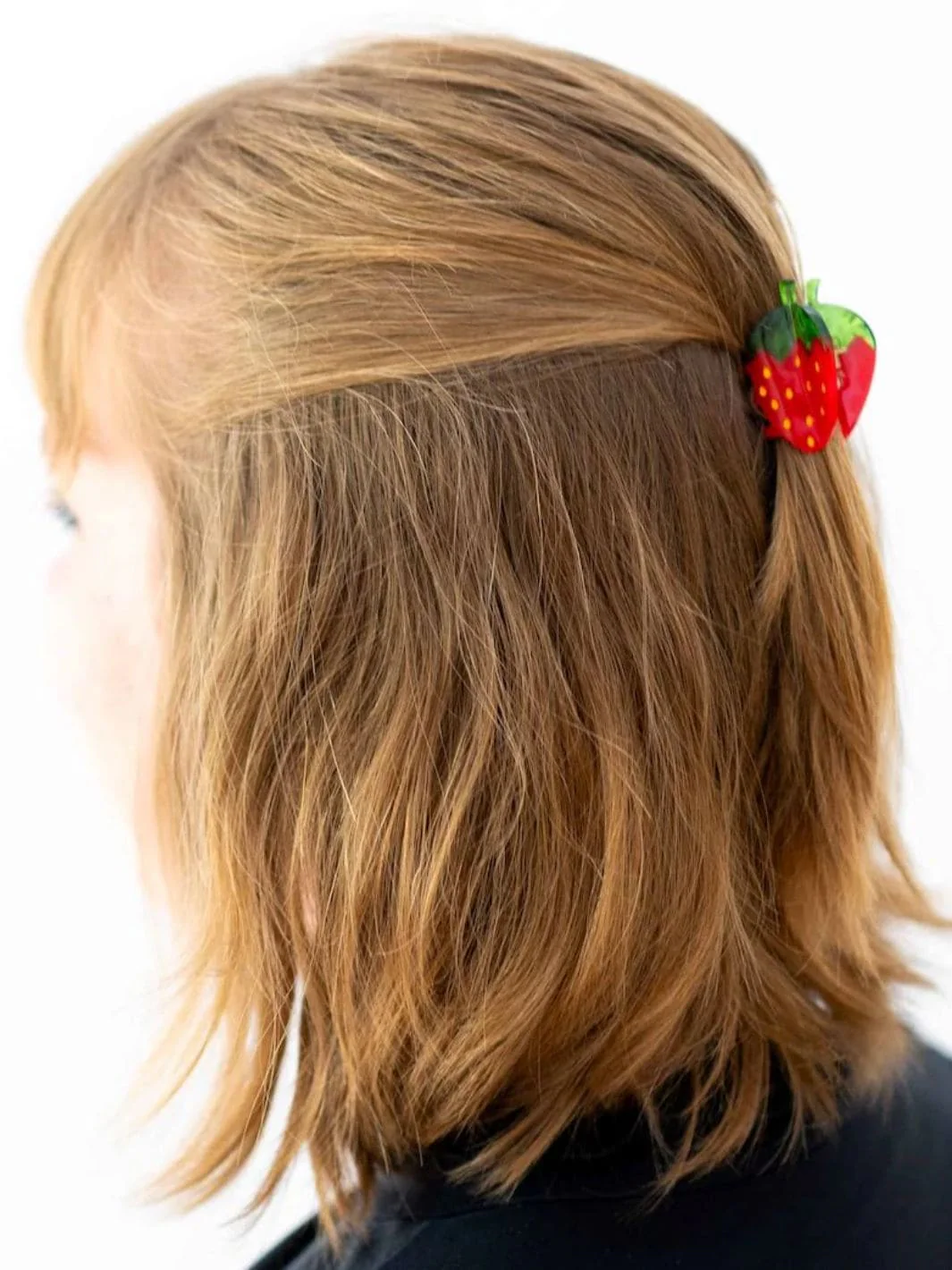 Mini Strawberry Hair Claw Clip - Image 2