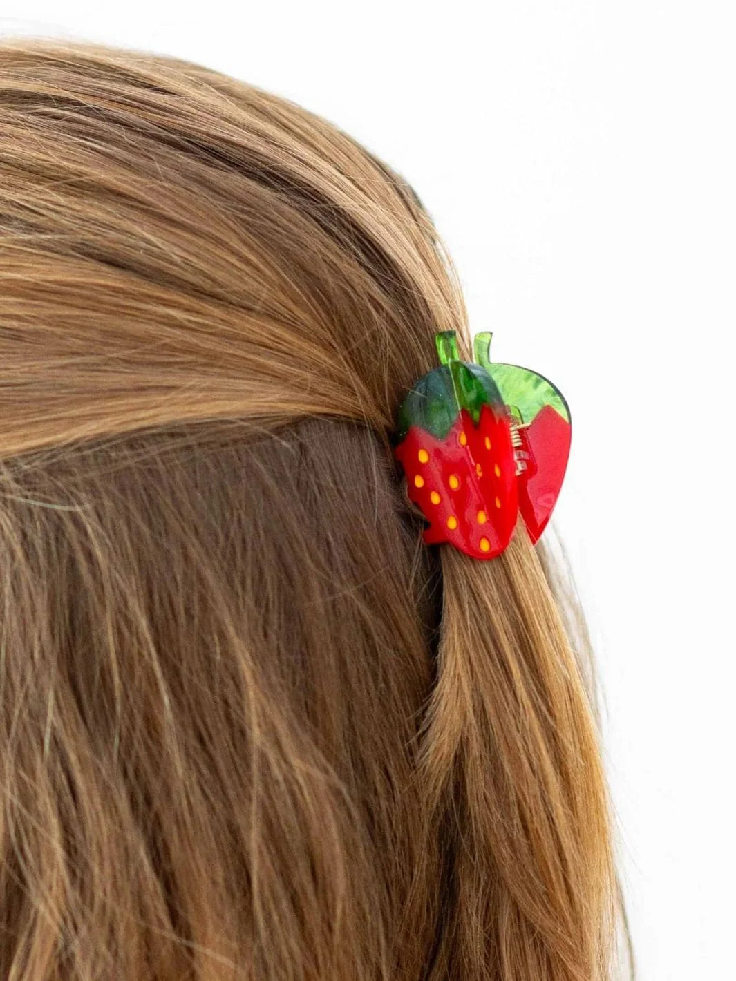 Mini Strawberry Hair Claw Clip - Image 6