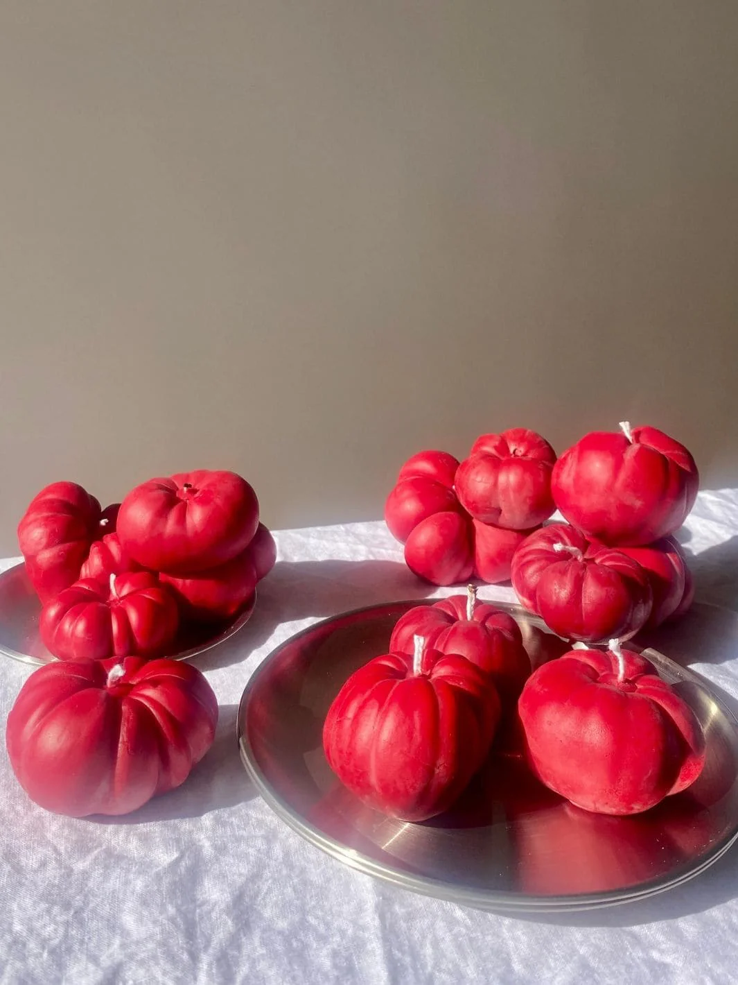 Mini Tomato Candle - Red - Image 7