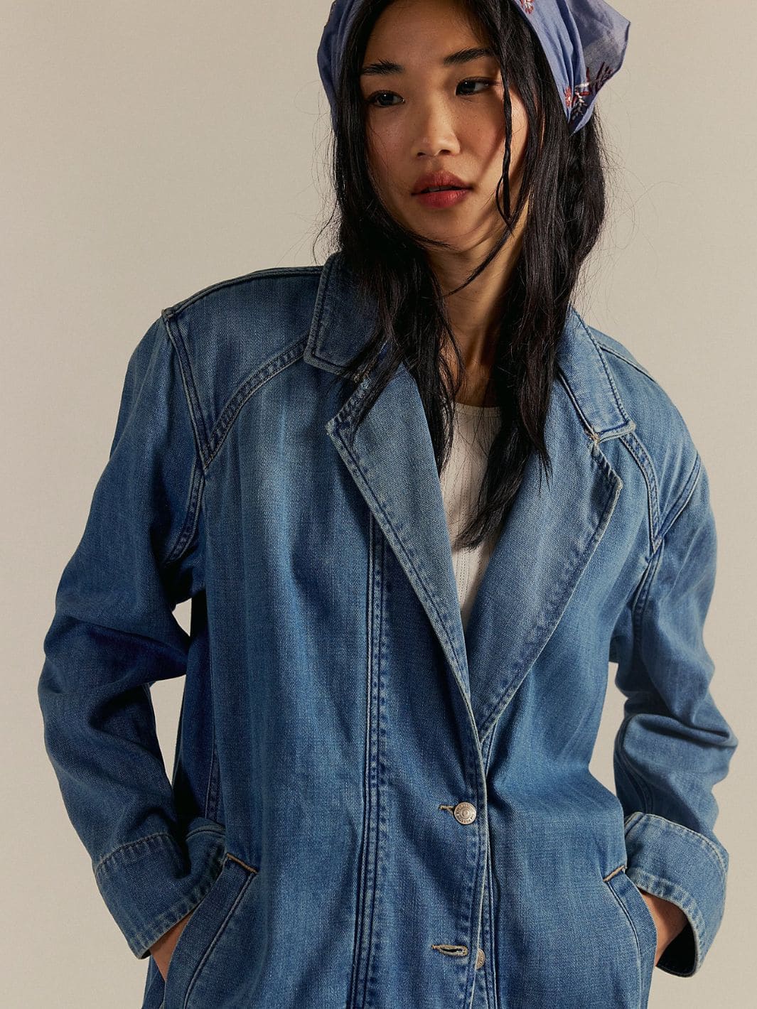 Monique Indigo Duster - Sunlight Blue - Image 2