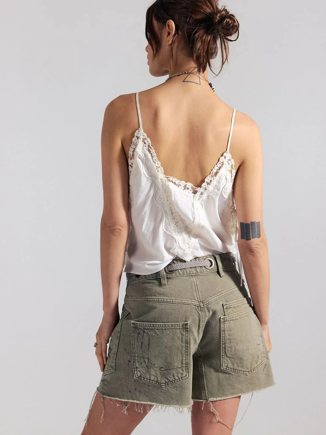 Moxie Barrel Shorts - Fern - Image 3