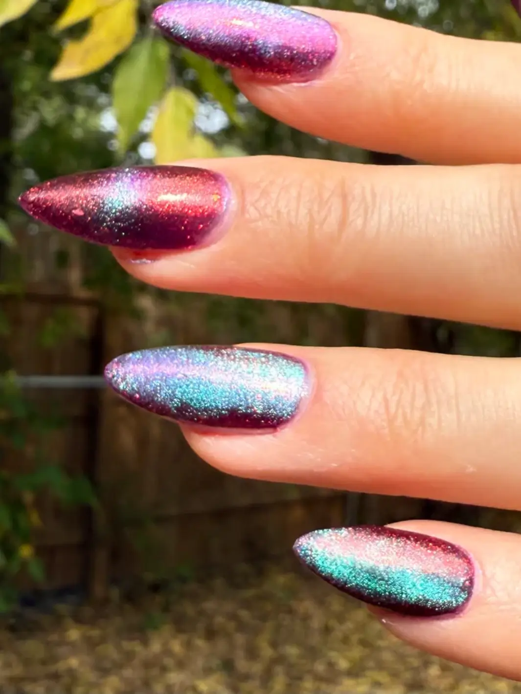 Mumbling About Apples In Your Dreams Magnetic Nail Polish - Image 2